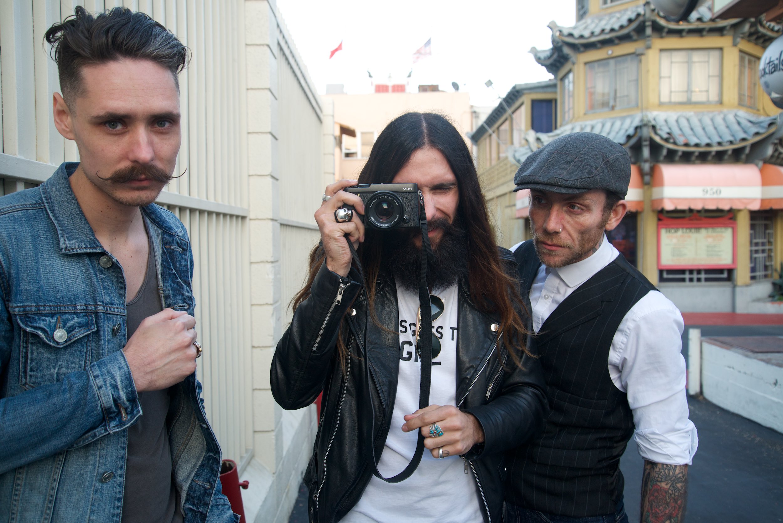Dead Sea Skulls - Taking pics in Chinatown